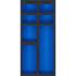 Insert de Servante d Atelier 1/3 7 Tablettes - 408 x 189 x 32 mm - Organisation et Gain de Place - D-Work