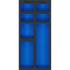 Insert de Servante d Atelier 1/3 7 Tablettes - 408x189x32 mm - Organisation et Gain de Place - BGS