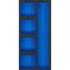 Insert de Servante d Atelier 1/3 Vide 5 Tablettes - 408x189x32 mm - Organisation et Gain de Place - BGS