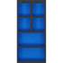 Insert de Servante d Atelier 1/3 Vide 6 Tablettes - 408 x 189 x 32 mm - Organisation et Gain de Place - D-Work