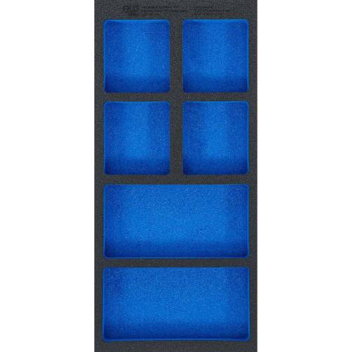 Insert de Servante d Atelier 1/3 Vide 6 Tablettes - 408x189x32 mm - Organisation et Gain de Place - BGS