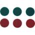 Jeu de Disques Abrasifs Nylon - 6 pcs - Compatible Art. 74367 - Polyvalence et Durabilité - BGS
