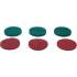 Jeu de Disques Abrasifs Nylon - 6 pcs - Compatible Art. 74367 - Polyvalence et Durabilité - D-Work