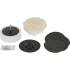 Jeu de Disques Abrasifs Nylon - 6 pcs - Compatible Art. 74367 - Polyvalence et Durabilité - BGS