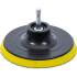 Plateau Autoagrippant D.100 mm - Entraînement Six Pans Mâle 6,3 mm 1/4 - Compatible Art. 74367 - Fixation Rapide - D-Work