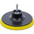 Plateau Autoagrippant Ø100 mm - Entraînement Six Pans Mâle 6,3 mm 1/4 - Compatible Art. 74367 - Fixation Rapide et Pratiq - BGS
