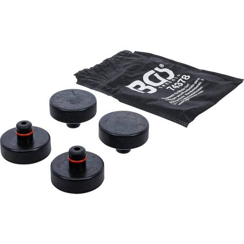 Coussinets de Levage Tesla Modèles 3, S, X, Y - 4 Pièces - Protection et Sécurité du Véhicule - BGS