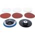 Jeu de Disques de Polissage et Ponçage Ø180 mm - 8 Pièces - Polyvalent et Efficace pour Finition Parfaite - BGS