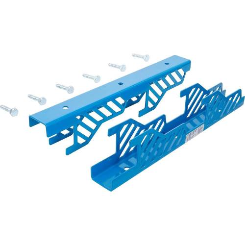 Supports Muraux pour Chandelles - 2 Pièces 9,5x6,4x43,6 cm - Compatible Art. 3014, 3015 - Fixation Solide et Pratique - BGS