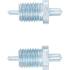 Tenons de Rechange 2,5 - 4 mm - 2 pcs pour Art. 9602 - Précision et Compatibilité, Acier - D-Work