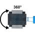 Cric Moto 150 kg - Compact et Robuste - Levage Sécurisé et Pratique, Acier, Pro - D-Work