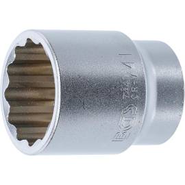 Douille pour Clé 20 mm (3/4) - Douze Pans, 41 mm - Robuste et Précise, Acier, Pro - D-Work