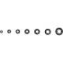 Assortiment de Goujons de Verrouillage et Rondelles M3-M12 - 340 pcs - Acier Résistant - Fixation Polyvalente et Durabl - D-Work