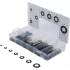 Assortiment de Goujons de Verrouillage et Rondelles M3-M12 - 340 pcs - Acier Résistant - Fixation Polyvalente et Durabl - D-Work