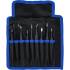 Jeu de 9 Pincettes en Acier Inoxydable - 18,7x6,3x3,1 cm - Précision et Durabilité - - BGS