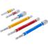 Jeu d’Adaptateurs pour Visseuses 6 pcs - Hexagone mâle 6,3 mm, Femelle 6,3/10/12,5 mm - Longueur 75-150 mm - Polyvalence e - BGS