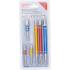 Jeu d'Adaptateurs pour Visseuses 6 pcs - Hexagone mâle 6,3 mm, Femelle 6,3/10/12,5 mm - L. 75-150 mm - Polyvalence e - D-Work