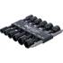 Jeu de Douilles à Choc 14 Pièces 1/4\ - 6 à 13 mm, Six Pans - Compatible Perceuses, Résistant et Polyvalent - BGS