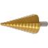Foret Étagé Nitrure de Titane Ø6-38 mm Perçage Précis et Durable - BGS