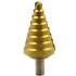 Foret Étagé Nitrure de Titane Ø10-45 mm Perçage Précis et Durable - BGS
