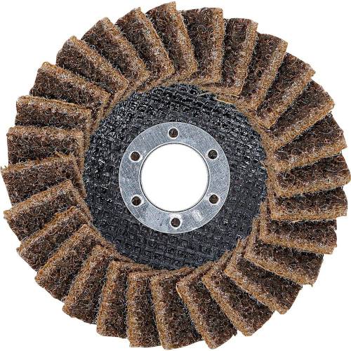 Disque à Lamelles Non-Tissé D.115 mm - Grain 80 - Ponçage Efficace et Durable - D-Work