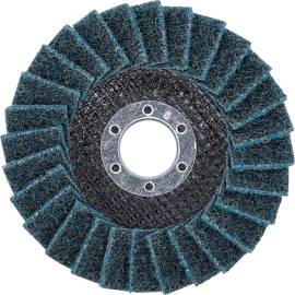 Disque à Lamelles Non-Tissé D.115 mm - Grain 240 - Finition Fine et Durable, Plastique - D-Work