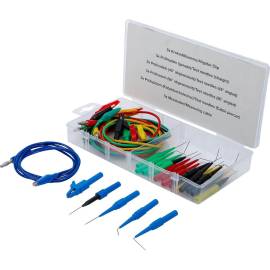 Jeu de Câbles et Pointes de Mesure 30 Pièces - Accessoires de Test Électrique - Précision et Fiabilité - BGS