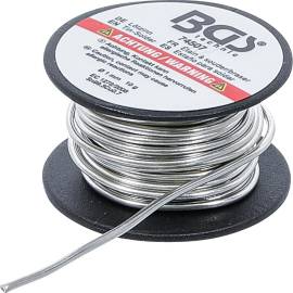 Étain à Souder Sans Plomb Ø1 mm - Bobine 10 g - Haute Pureté et Facilité d Utilisation - BGS