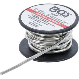 Étain à Souder Sans Plomb Ø1,5 mm - Bobine 10 g - Haute Pureté et Facilité d Utilisation - BGS