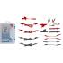 Assortiment de Câbles de Mesure et Accessoires pour Multimètre 15 pcs - Compatibles Pointes de Sondes - Précision et Po - D-Work
