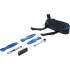 Jeu d Outils pour Bicyclettes 13 pcs - Compact 11,5 x 5,4 x 20,2 cm - Polyvalent et Pratique, Acier - D-Work