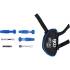 Jeu d Outils pour Bicyclettes 13 pcs - Compact 11,5 x 5,4 x 20,2 cm - Polyvalent et Pratique, Acier - D-Work