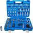Coffret de Douilles à Profil Ondulé 150 pcs - 6,3 mm (1/4 ) 12,5 mm (1/2 ) - Acier Résistant - Polyvalence et Précision - BGS