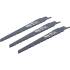 Jeu de Lames de Scie Sabre 3 pcs - Pour Bois, Compatible Art. 7367 - Coupe Précise et Durable, Acier - D-Work