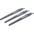 Jeu de Lames de Scie Sabre 3 pcs - Pour Bois, Compatible Art. 7367 - Coupe Précise et Durable, Acier - D-Work