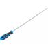Tournevis Fente 6 mm - Lame 450 mm - Acier, Manche Ergonomique - Précision et Confort, Zones Difficiles - D-Work