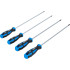 Jeu de 4 Tournevis Extra Longs Profil T Torx T15-T30 - Acier Résistant - Précision et Confort d Utilisation - D-Work