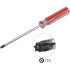 Tournevis Profil T Torx T20 - Lame 250 mm - Précision et Confort d Utilisation - Acier, Zones Difficiles - D-Work