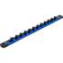 Rail de Support Aimanté pour 12 Douilles 10 mm (3/8) - Organisation et Accès Facile, Pro - D-Work