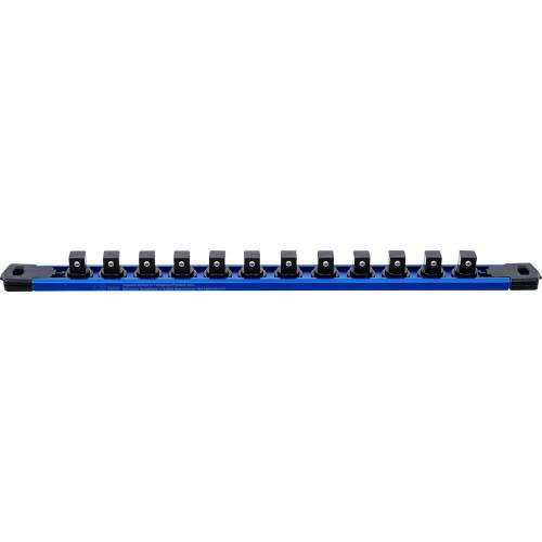 Rail de Support Aimanté pour 12 Douilles 12,5 mm (1/2 ) - Organisation et Accès Rapide - - BGS
