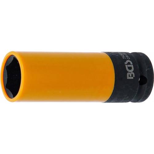 Douille à Choc 12,5 mm (1/2) - 19,5 mm, Protection Intégrée - Résistante et Sécurisée - BGS