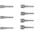 Jeu d Extracteurs de Vis et Écrous 7 pcs - Entraînement Six Pans Mâle 6,3 mm (1/4 ) - Pour Perceuses, Pratique et Polyvale - BGS
