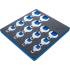 Insert Servante d Atelier 14 Pièces - Jeu de Clés Crowfoot 12,5 mm (1/2 ) - Acier Résistant - Accès Facile et Précis - BGS
