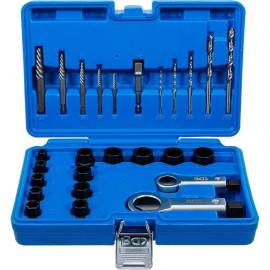 Jeu d Extracteurs de Vis et Casse-Écrous 26 pcs - Douilles à Profil Spiralé - Réparation Facile et Rapide - BGS