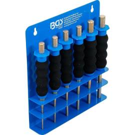 Jeu de Chasse-Goupilles 6 pcs 3-8 mm 180 mm - Protection des Mains - Sécurité et Précision - BGS