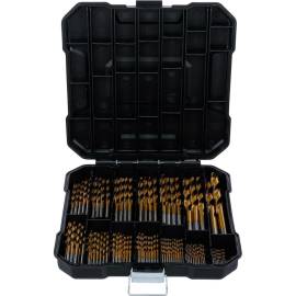 Jeu de Forets Hélicoïdaux HSS 92 pcs - 1,5 à 10 mm - Acier Haute Vitesse - Perçage Précis et Durable - D-Work