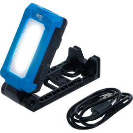 Lampe de Travail COB-LED Repliable - 8,9x5,1x15,3 cm - Puissante et Compacte - - BGS