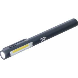 Lampe de Poche LED Aluminium - 20,5 cm x 5,1 cm x 3,2 cm - Légère et Puissante - BGS