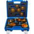 Jeu d Adaptateurs pour Purgeur de Frein 17 pcs - Acier Résistant - Compatibilité Universelle et Praticité - BGS
