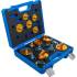Jeu d Adaptateurs pour Purgeur de Frein 17 pcs - Acier Résistant - Compatibilité Universelle et Praticité - D-Work